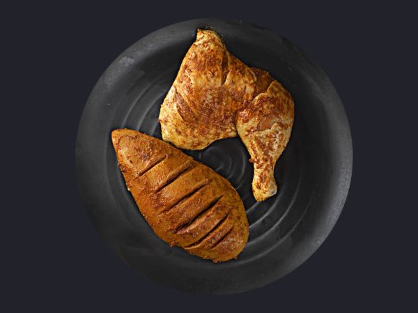 half chicken tandoori - نص فرخة تندوري